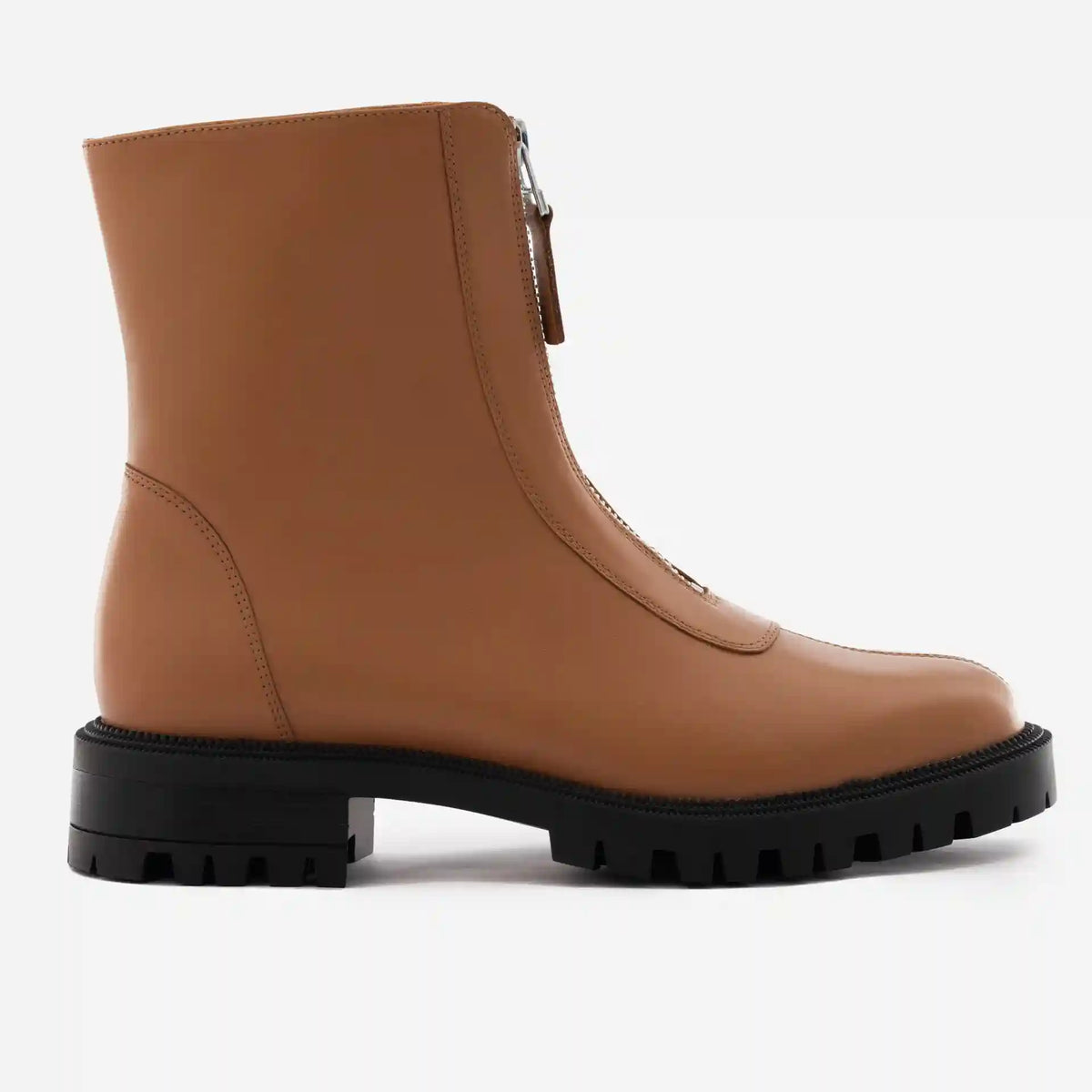 Jenna Zip Up Boots - Women’s  Full-Grain Leather