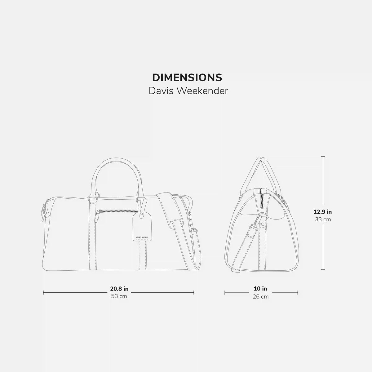Davis Weekender Bag - Men's