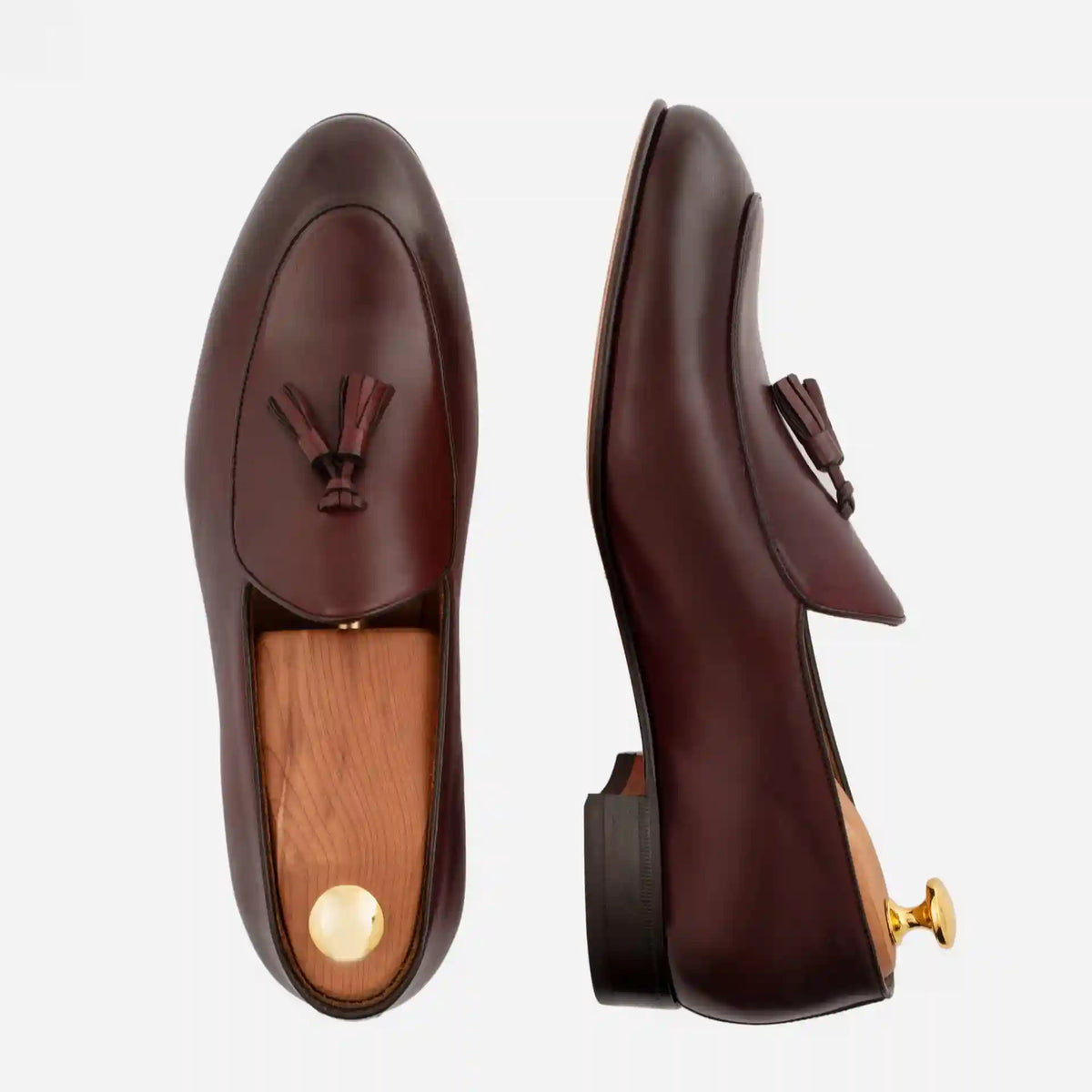 Perry Belgian Loafer - Full Grain Leather - Men's