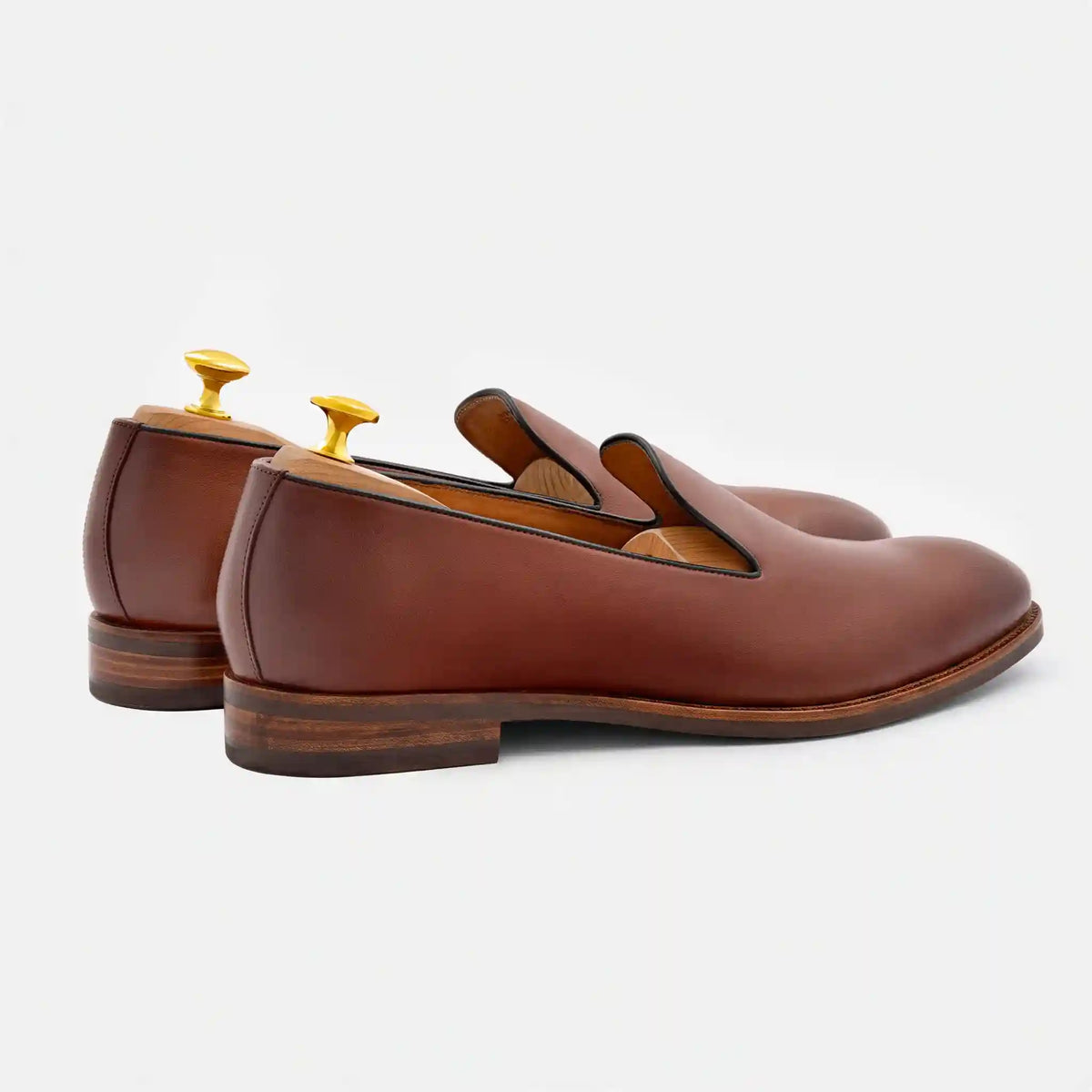 Langford Wholecut Loafers - Men's