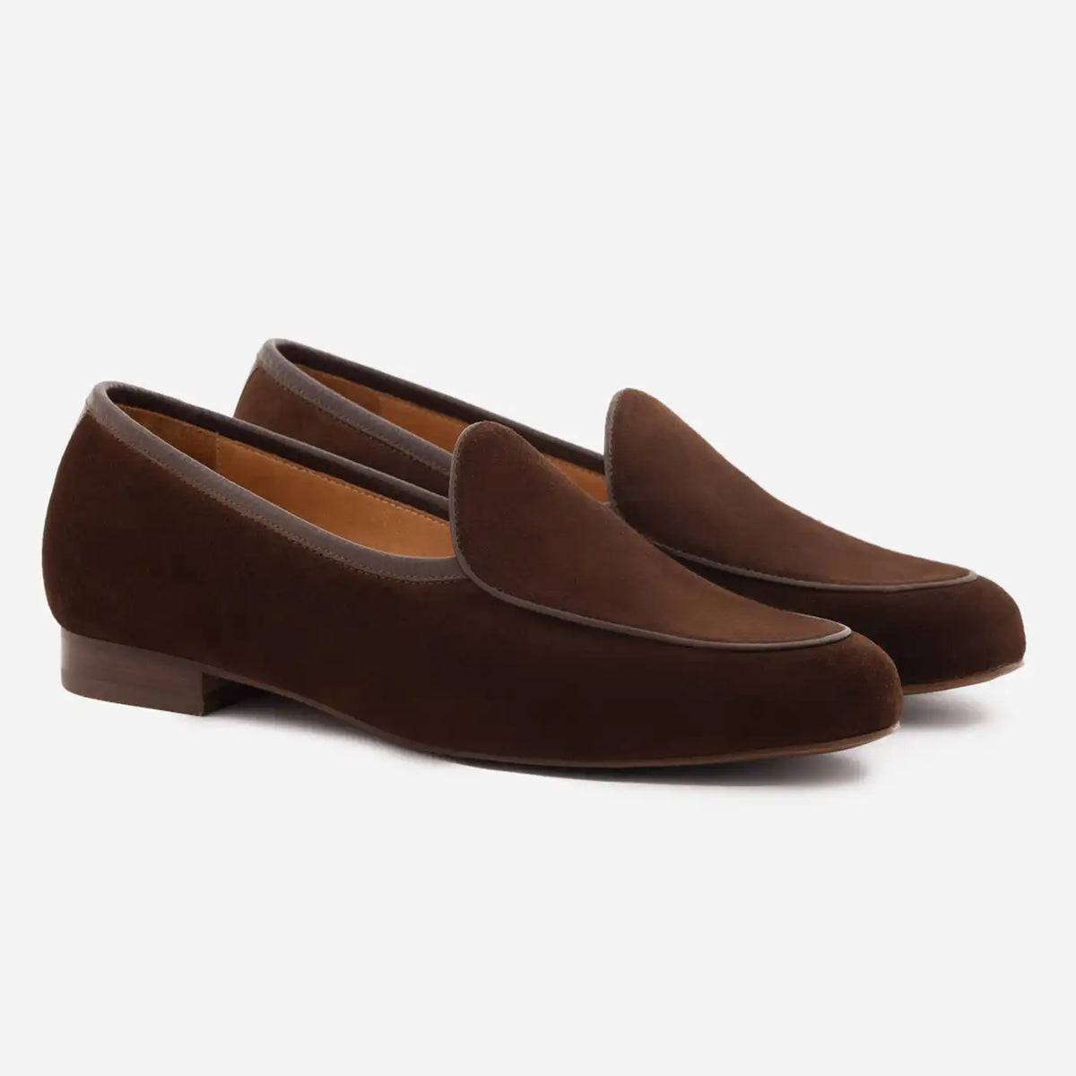 Greta Belgian Loafer - Suede - Women's