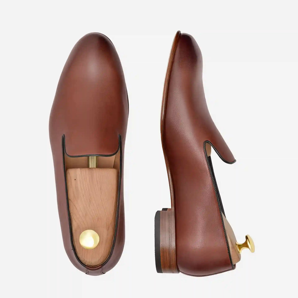 Langford Wholecut Loafers - Men's