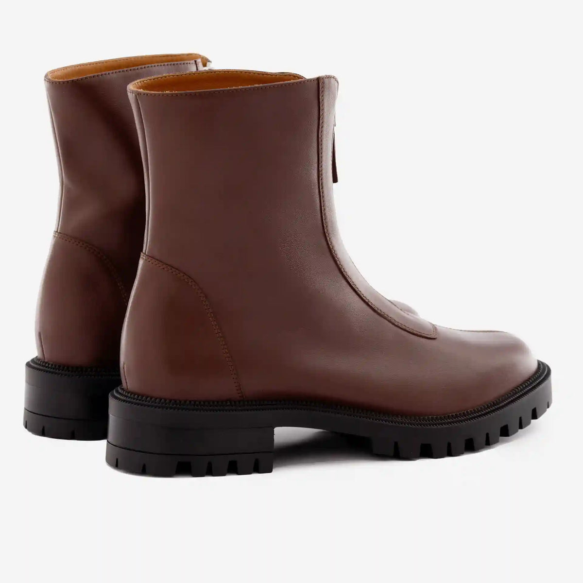 Jenna Zip Up Boots - Women’s  Full-Grain Leather