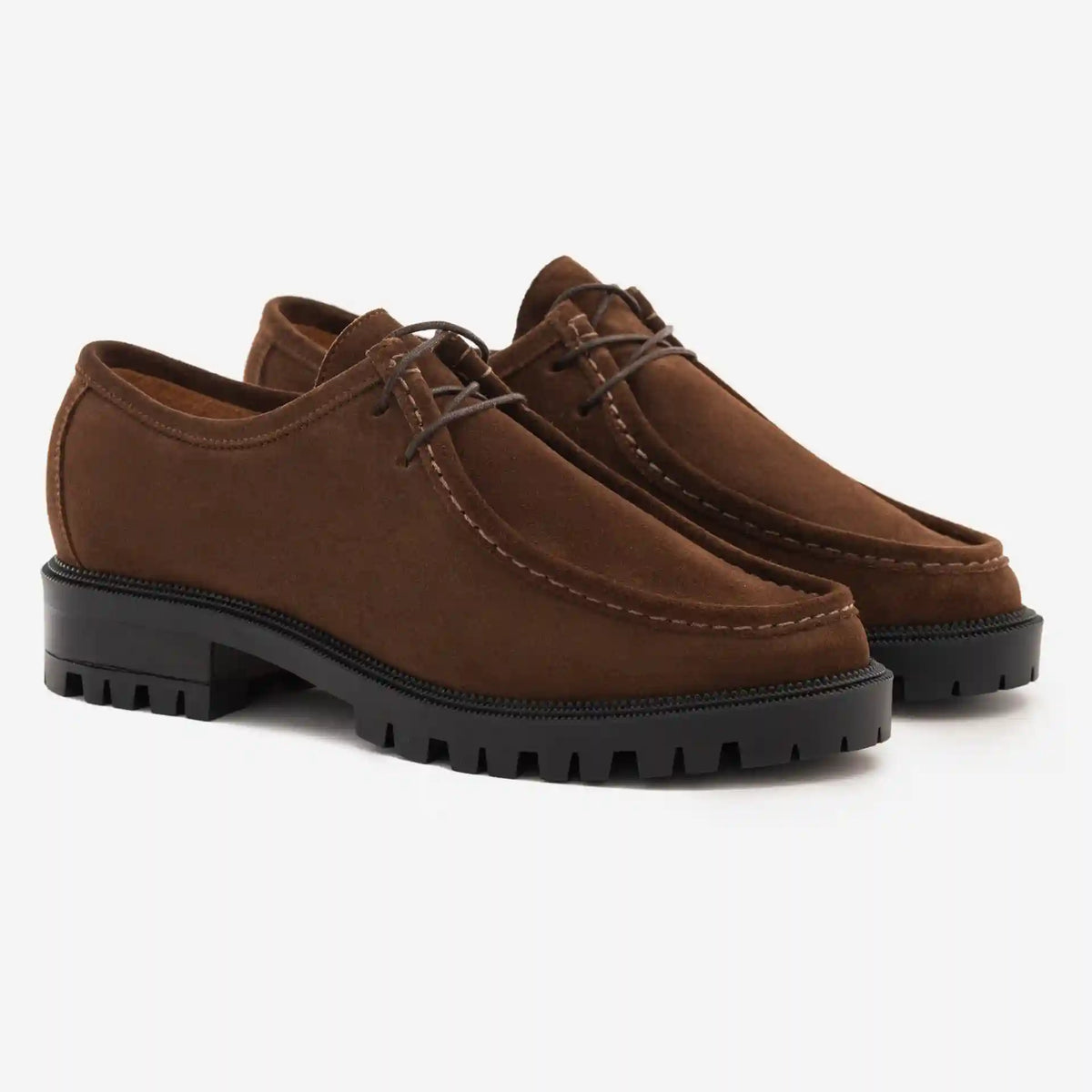 Tessa Derby - Water-Repellent Suede - Women's
