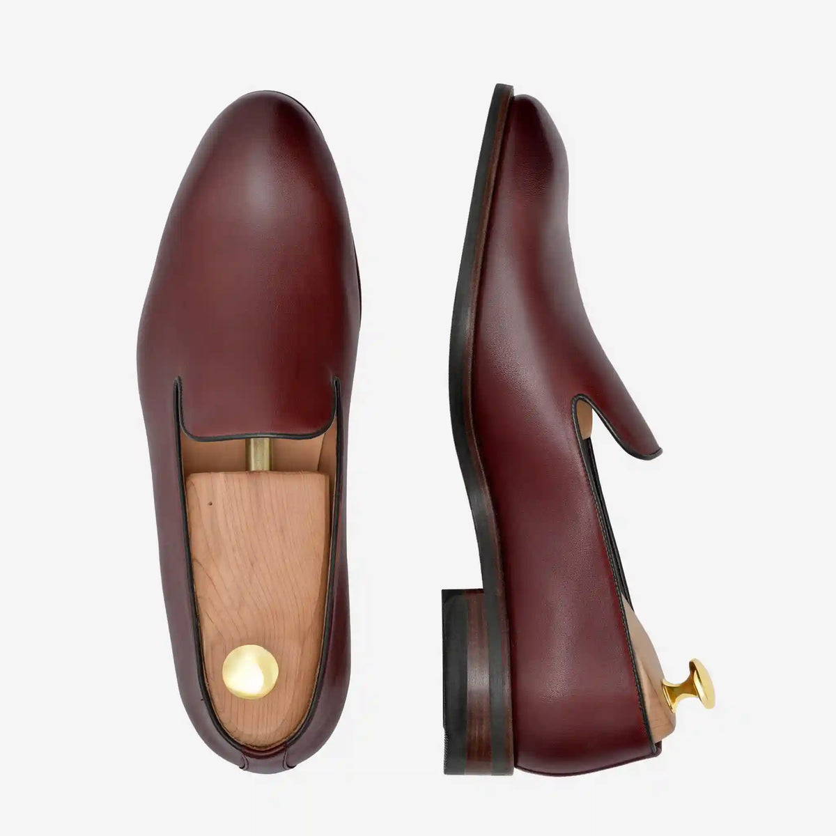 Langford Wholecut Loafers - Men's