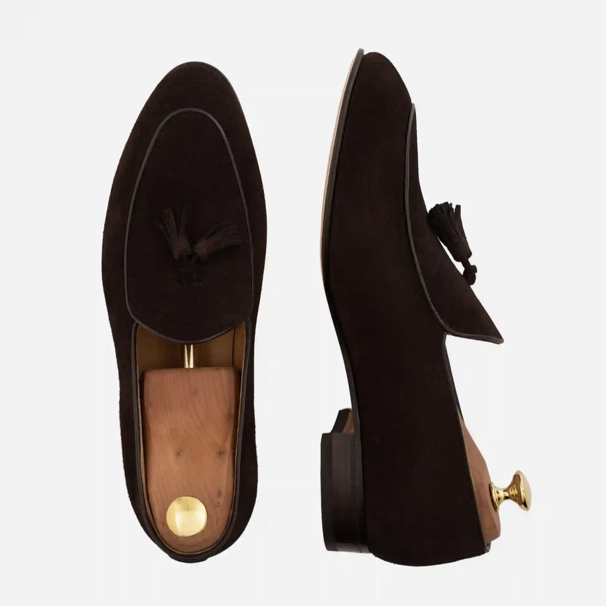 Perry Belgian Loafer - Men’s Water-Repellent Suede