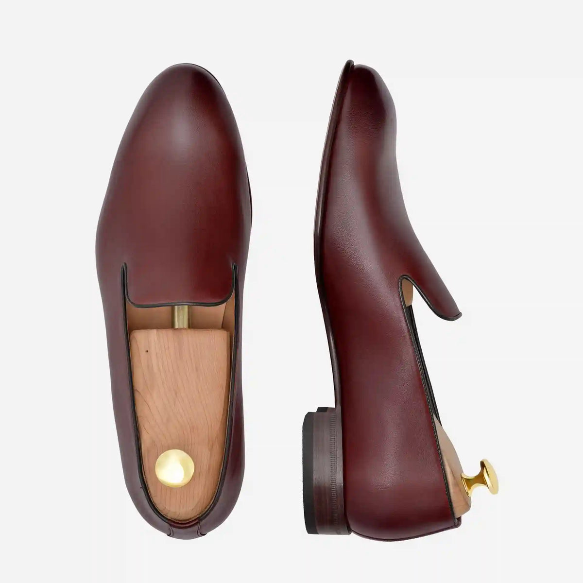 Langford Wholecut Loafers - Men's