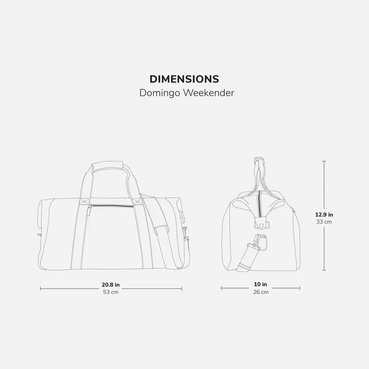 Domingo Duffel Bag - Waxed Canvas and Pull-Up Leather - Men's